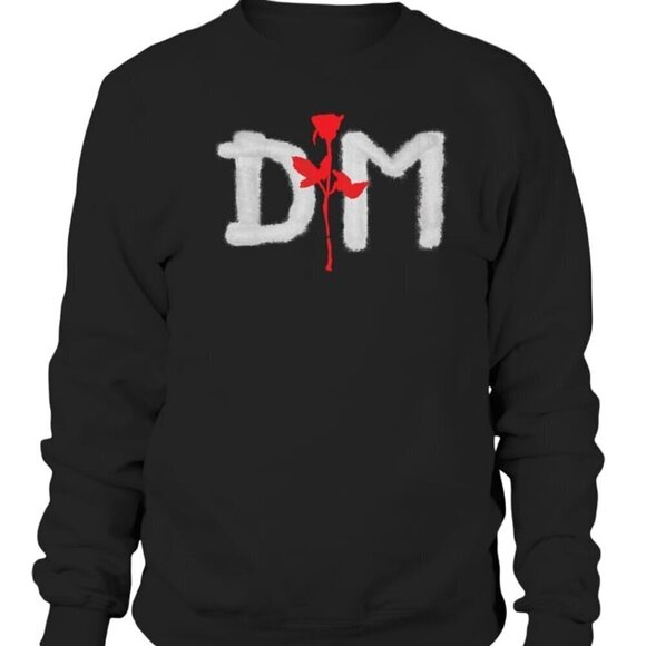 Memoriesrus E Other - Depeche Mode Logo Sweatshirt Rock Music Band Graphic Fan Gift Retro